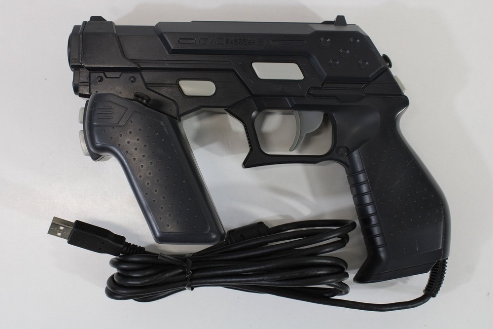 Namco NC-109 GunCon 3 Light Gun Controller Cleaned Untested As-Is PS3 No Sensor