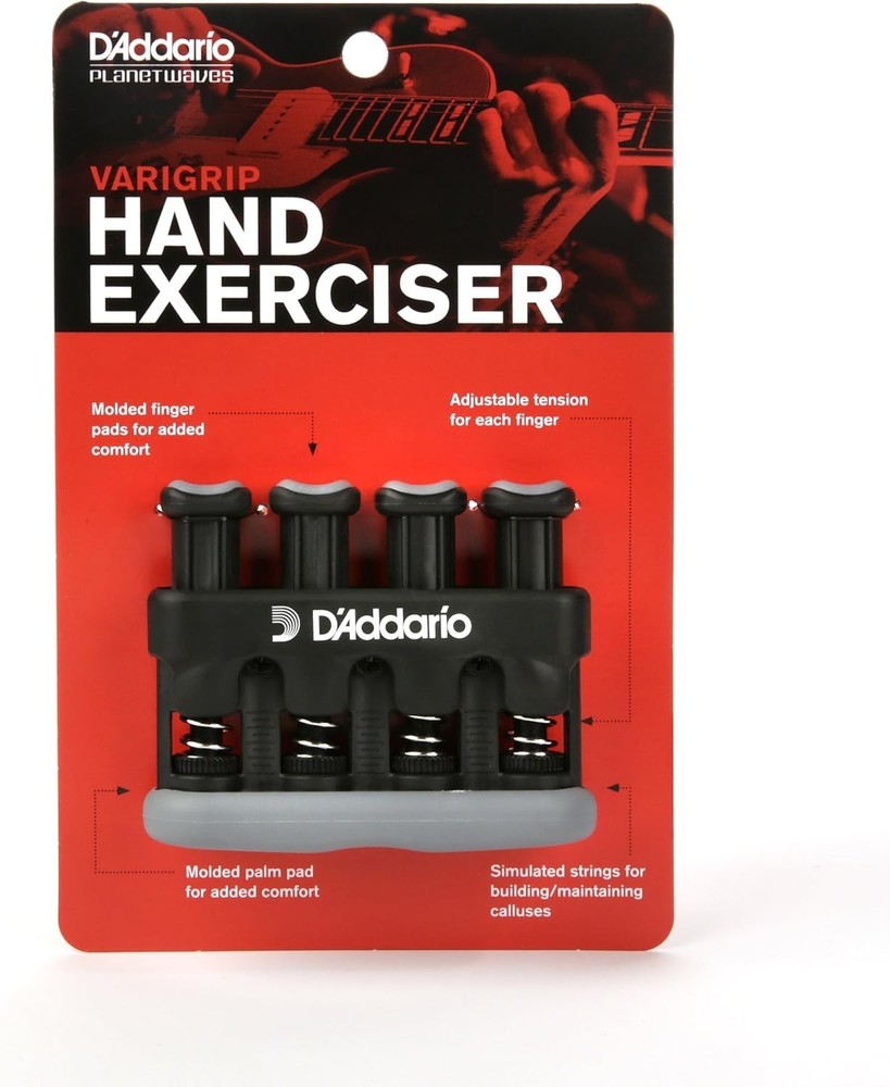 Hand Exerciser for Finger Dexterity and Strength, Adjustable Tension Support