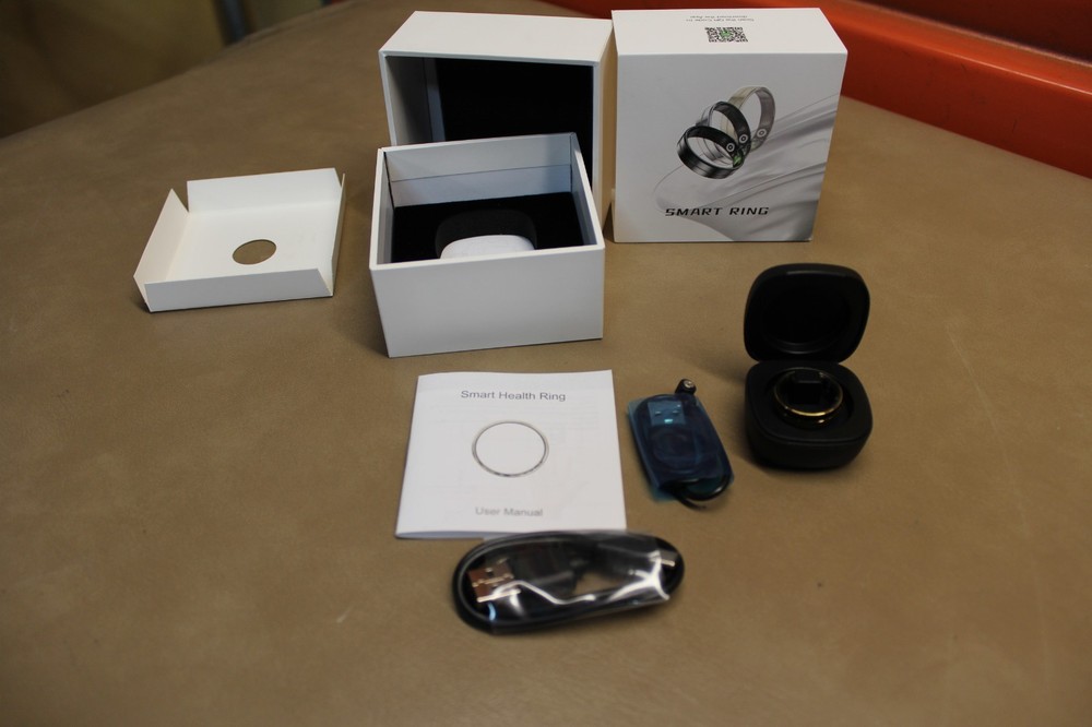 ECTRI Smart Ring Size 8 - Gold