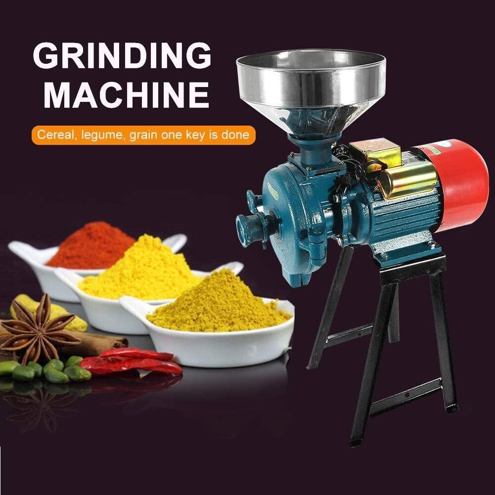 NAIZEA 3000W Electric Grain Mill Cereals Corn Grain Coffee Wheat Feed Machine