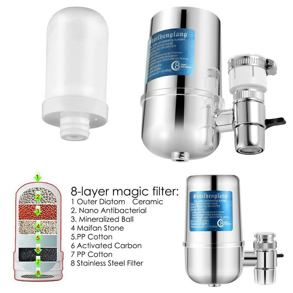Ceramics Tap Water Purifier 8 Layer Purification & Tap Water Filter Element