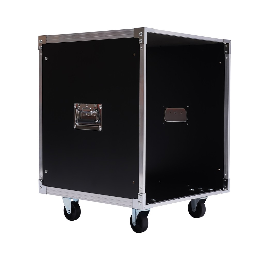 Data Cabinet Rack 12U Rolling Network Server Equipment Rack Cabinet - 21" Deep