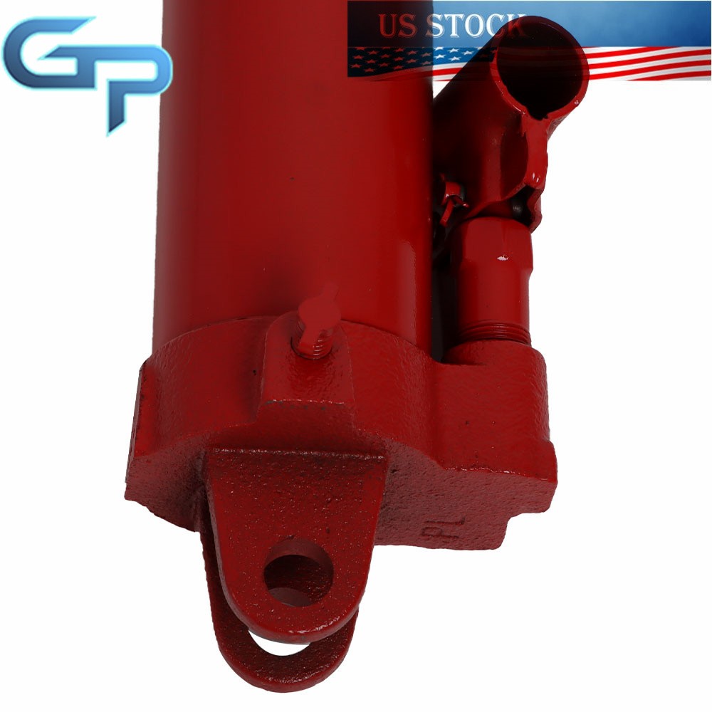 Hydraulic Long Ram Jack Lift Jacking 3Ton Shop Crane Engine Hoist Lifting