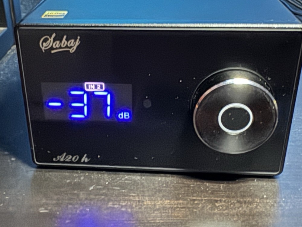 SABAJ A20h Stereo Balanced Headphone Amplifier W/Extras