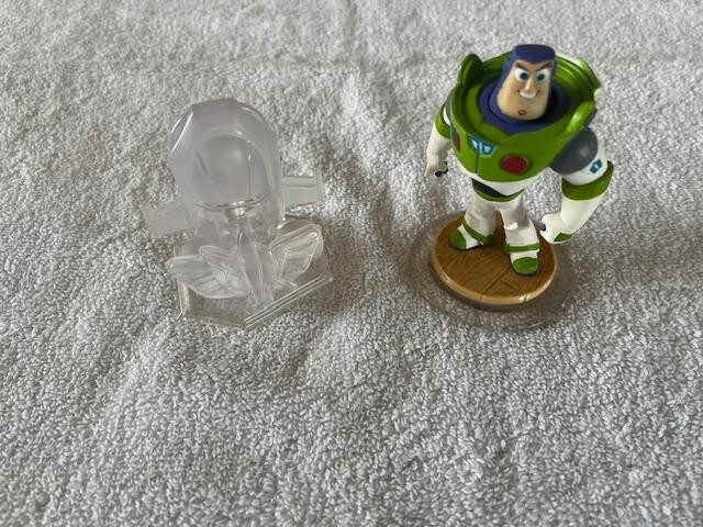 Disney Infinity Buzz & Starship Figures Nice!