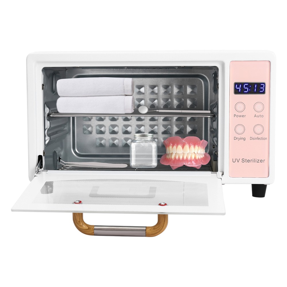 Multi-Functional Nail Cleaner Box Nail Tool Sterilizer Tabletop Drying Box 160W