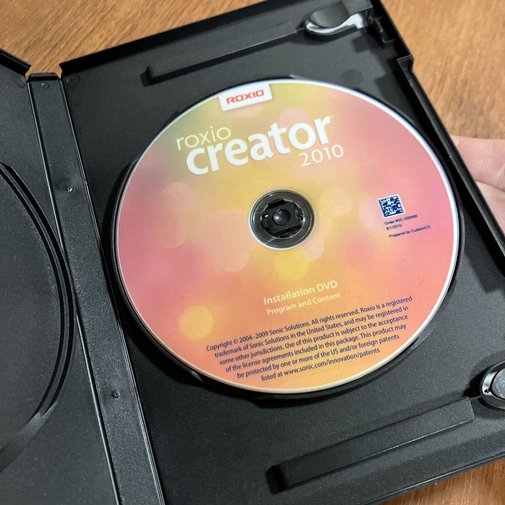 Roxio Creator 2010 PC DVD Video Capture Convert Software W/ Videowave Power 5