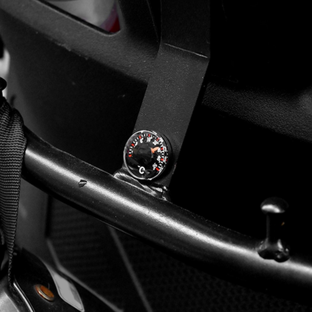 2pcs Mini Thermometer Car Thermometer Temperature Meter Dial Type