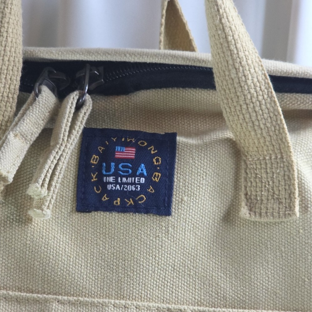 Canvas Backpack Tote Gorpcore Hiking Outdoor Camping