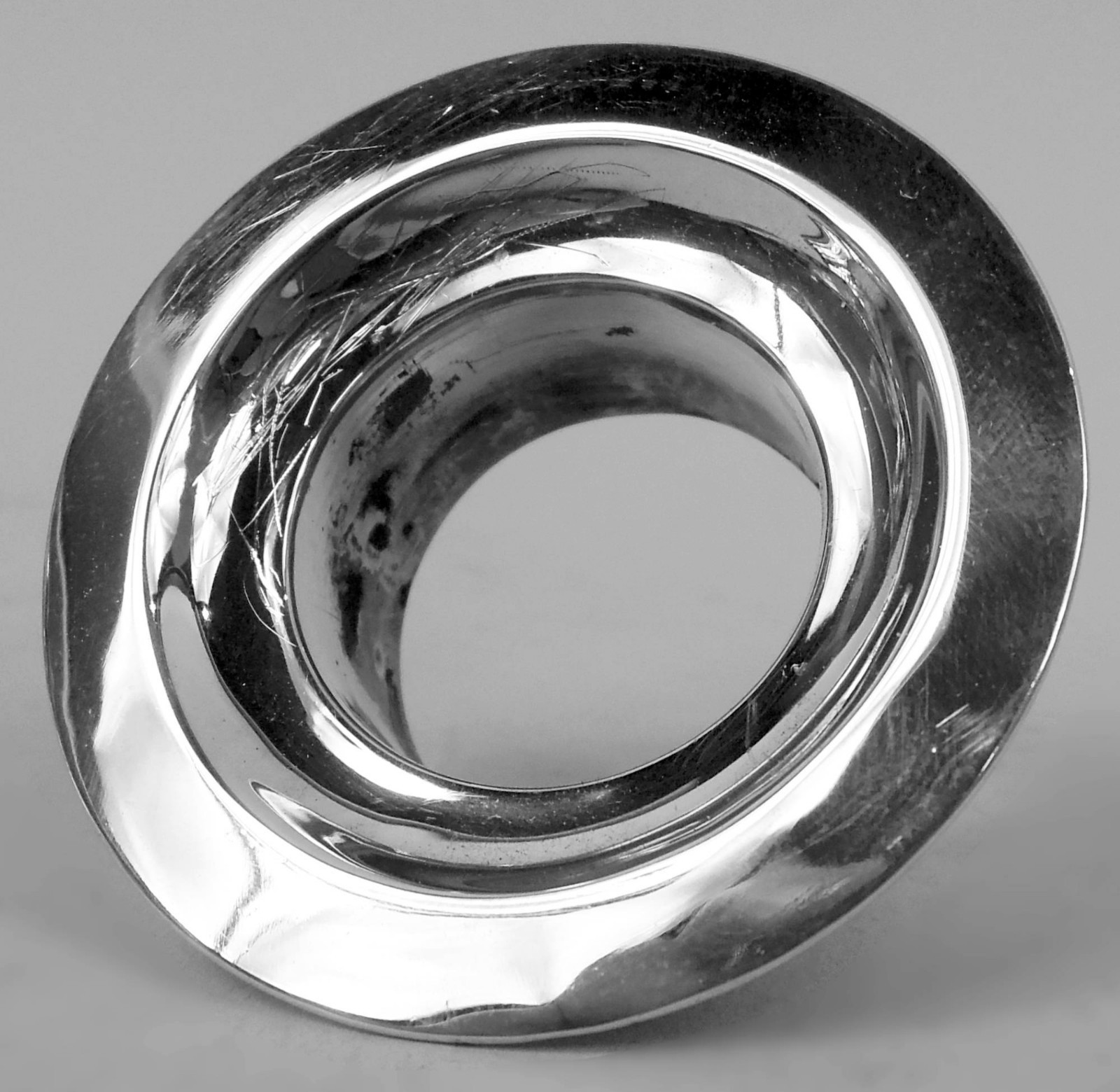 Finley & Taylor Candlesticks Antique Victorian Low English Sterling Silver 1889