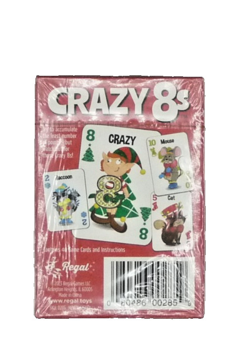 Crazy 8's Card Game by Regal