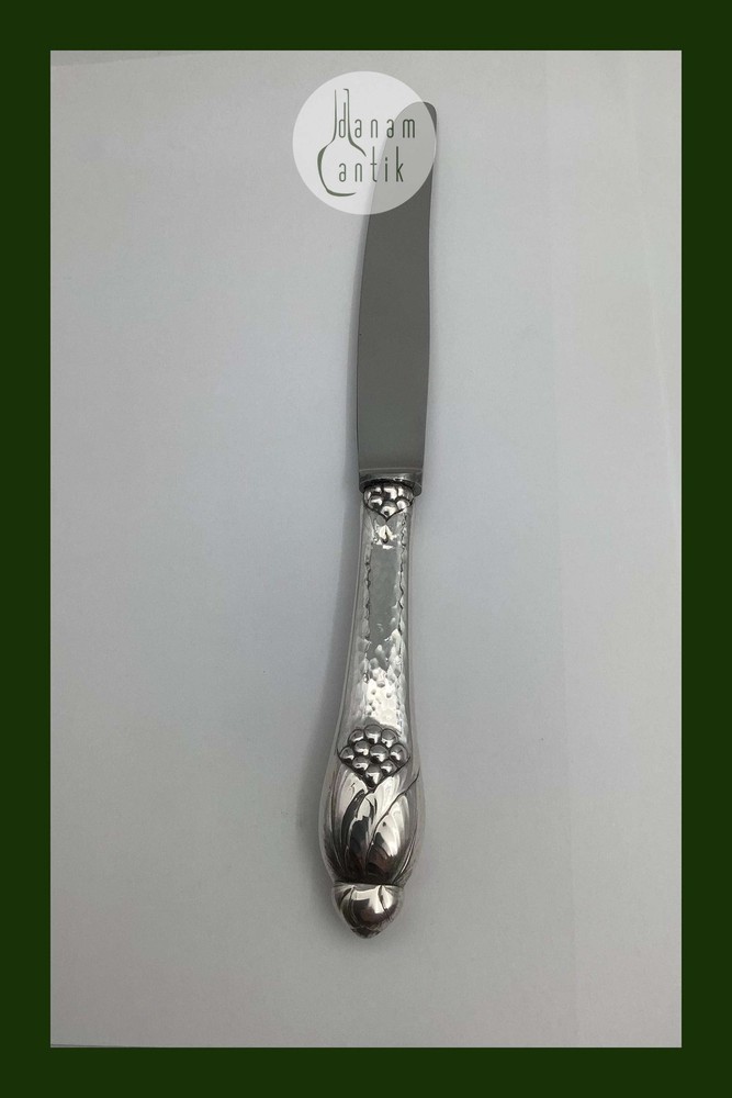 Evald Nielsen No 6 Silver Dinner knife
