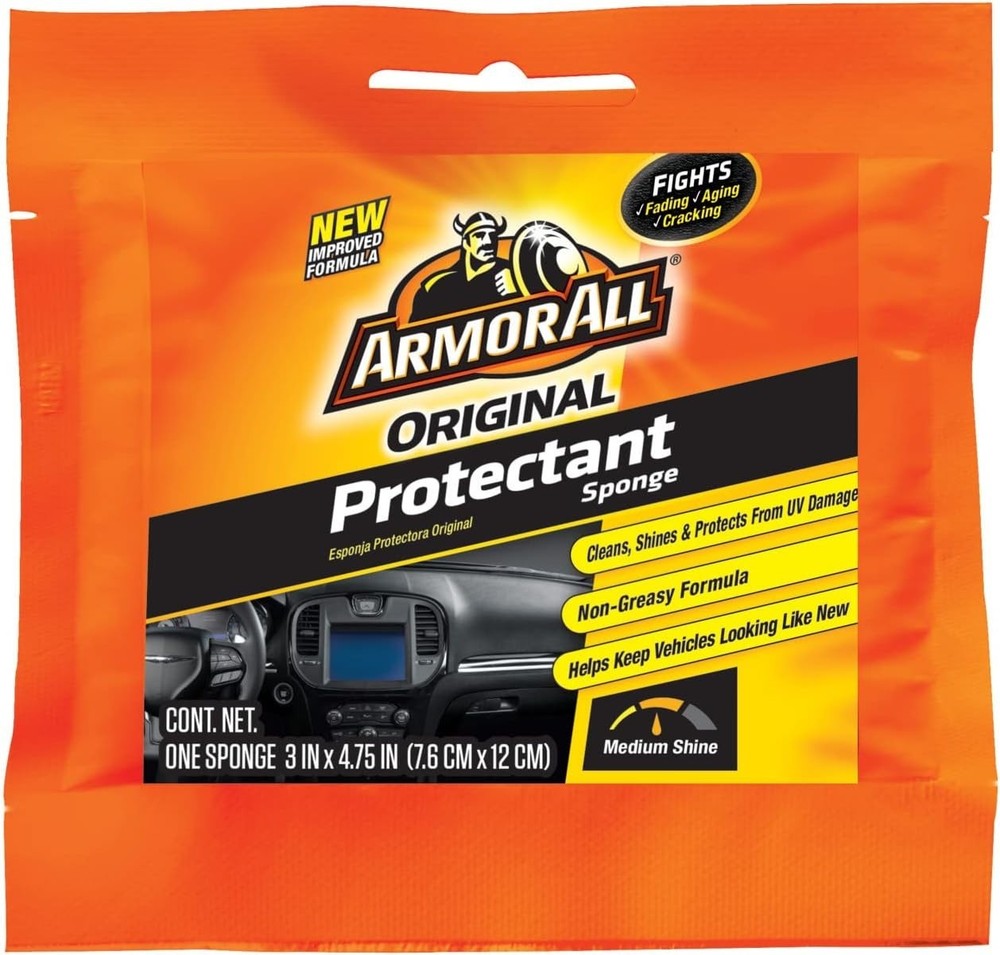 Superior Vehicle Protectant Sponge - Fights Aging & Protects Surfaces - 1 Pack
