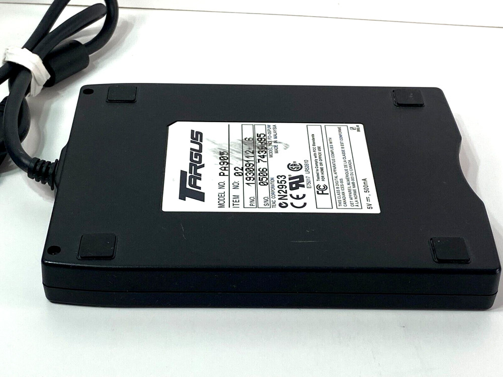 Targus PA905 External Floppy Drive USB FD-05PUB