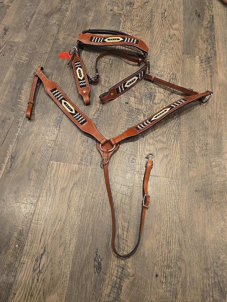 western headstall breastcollar set