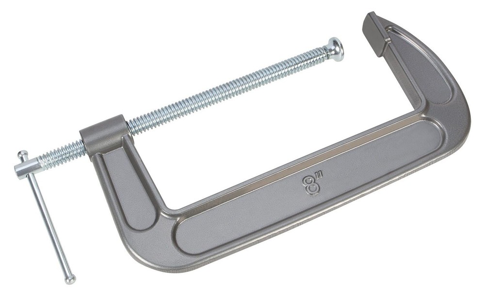 Performance Tool W215C 8 Inch C Clamp - Ductile Iron