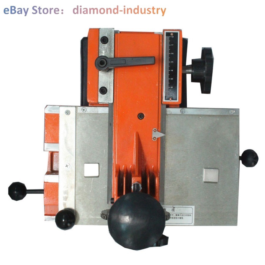 6mm Label Semi-Automatic Sheet Embosser Metal Stamping Printer Marking Machine W