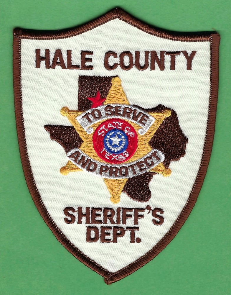 HALE COUNTY TEXAS SHERIFF SHOULDER PATCH