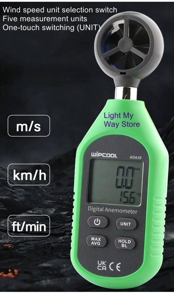 ADA30 Handheld Anemometer Digital Anemometer High Accuracy Anemometer