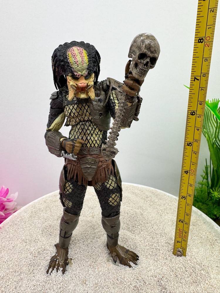 Predator fish tank decor