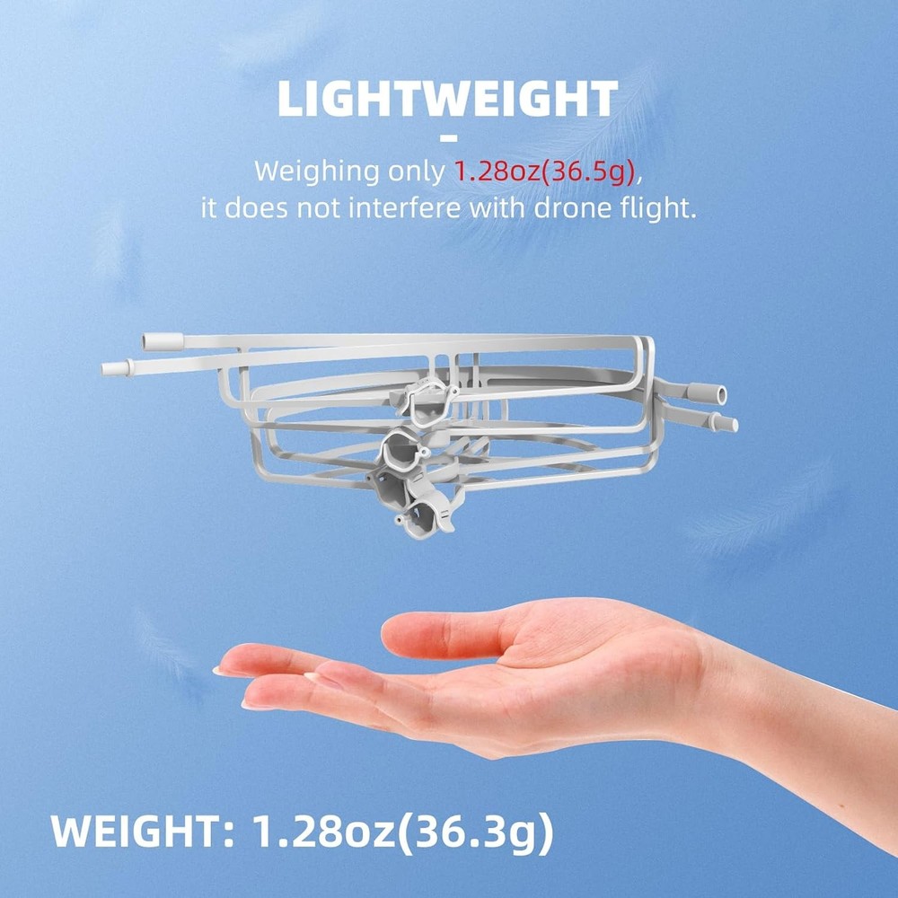 BRDRC Mini 4 Pro Propeller Guard,Quick Release Prop Protector Lightweight...