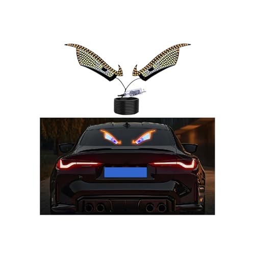Car Devil Eye Lights,LED Window Devil Eye Lights,Dynamic Devil Eye car A
