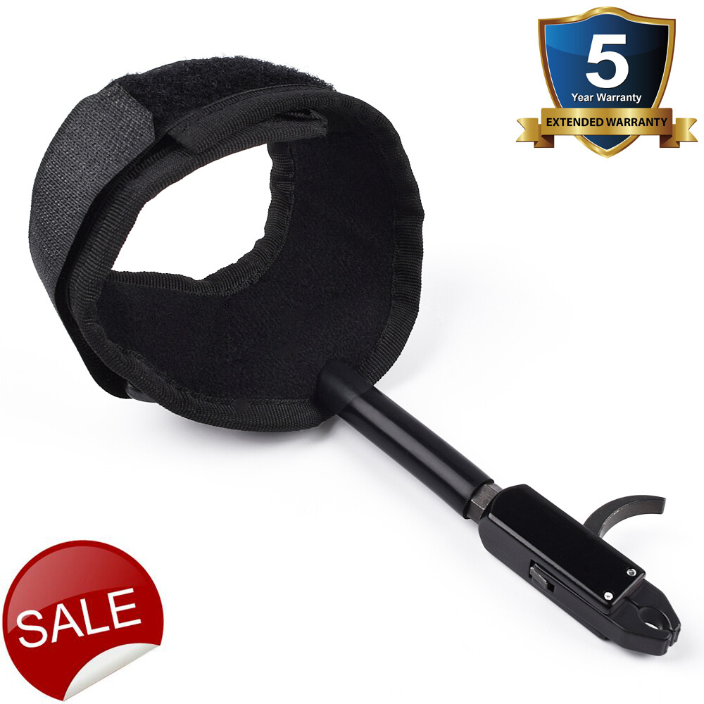 Archery Release Aid Compound Bow Wrist Release Adjustable Strap Quick Trigger US