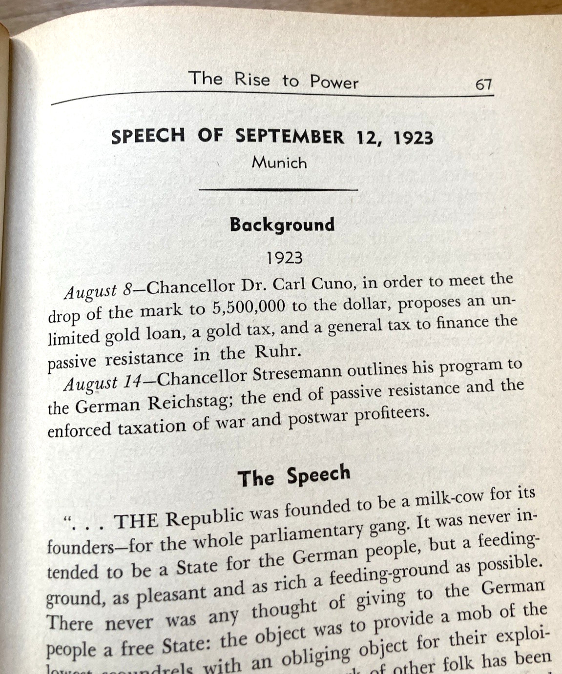 MY NEW ORDER-WWII-ADOLF HITLER's SPEECHES-RARE TRUE 1st Ed-1st Pr-1941-DJ-CLEAN