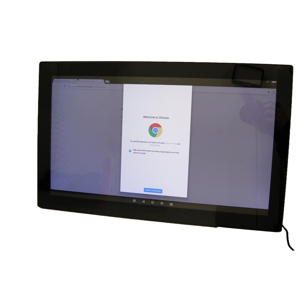 22" Android 13 Touch Screen Vesa Mount Wall Board