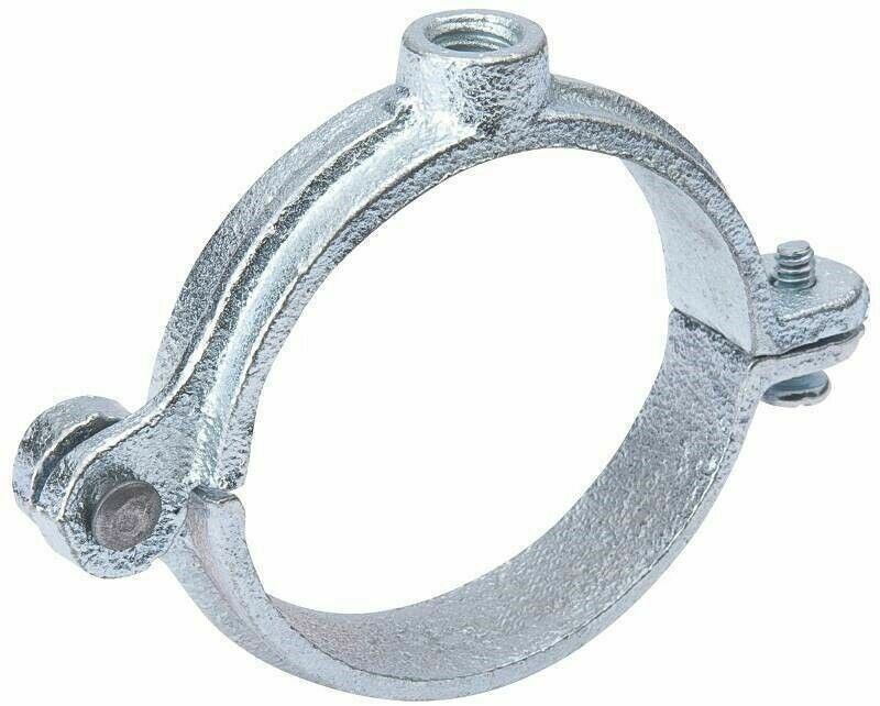 (10 pack) 1" inch Size Galvanized Split Ring Pipe Hanger NEW
