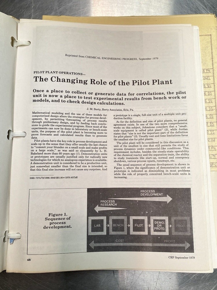 Catalytic Reactor Autoclave Engineers - Users Manual / Instructions Guide