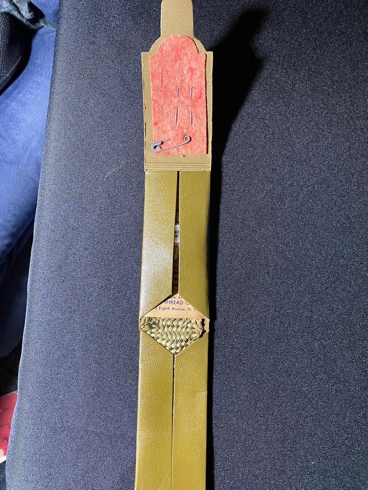 WWII Army Sewing Kit Seagram’s Distillers Corp.