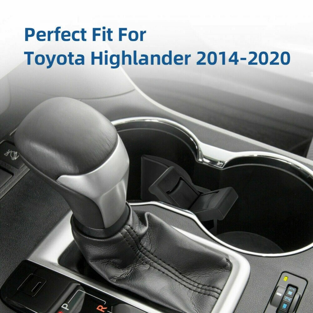 For Toyota Highlande 2015-2020 Center Console Insert Divider Cup Holder Replace