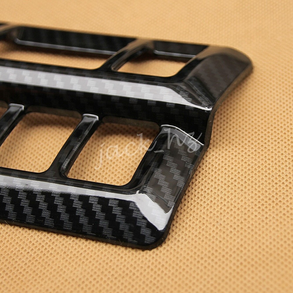 For Subaru Impreza XV Carbon Fiber Interior Dashboard Switch Trims Accessories