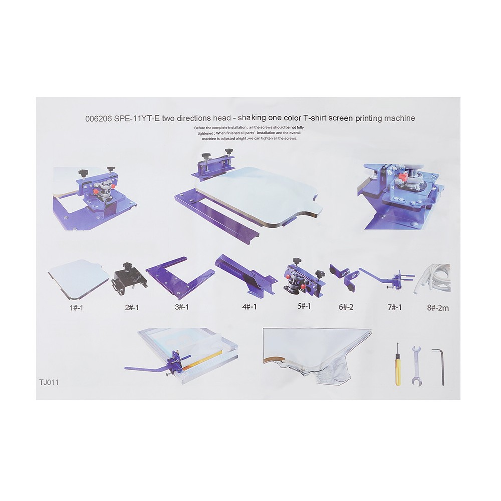 For 170mm Dia Cylindrical Conical Curved Screen Printing Machine Printer Tool
