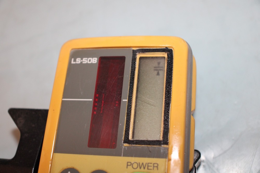 Topcon LS-50B Laser Level Detector Sensor Eye Receiver with Bracket