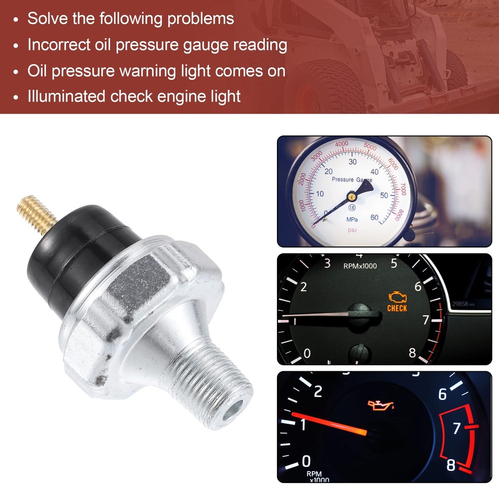 Car Engine Oil Pressure Sensor 6631010 6599647 Switch Sender Unit Replacement