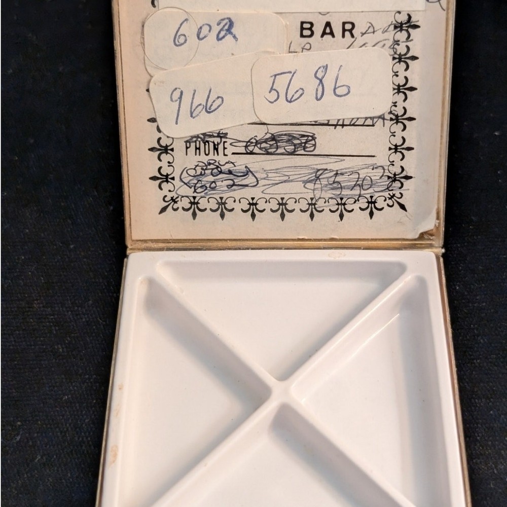 Vintage 1960s Pill Bar Box