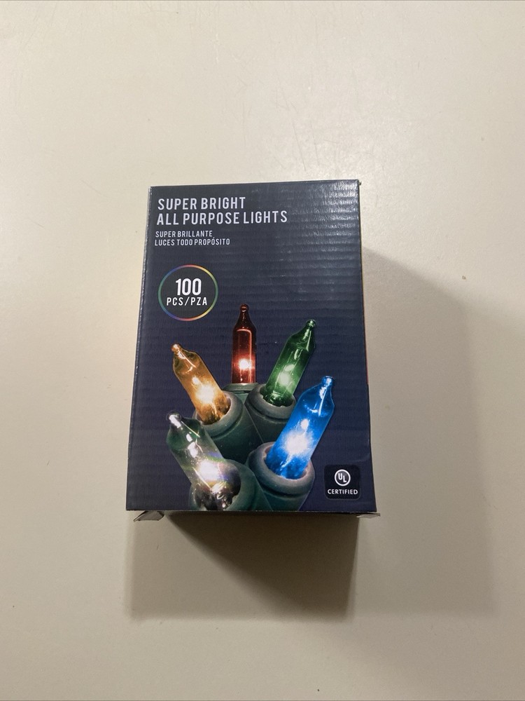 Boxes Super Bright 100 Piece All Purpose Holiday Lights