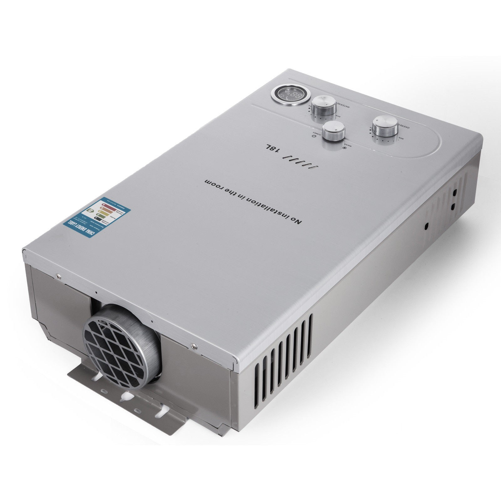 18L 5GPM Natural Gas Hot Water Heater Tankless On-Demand Instant Boiler