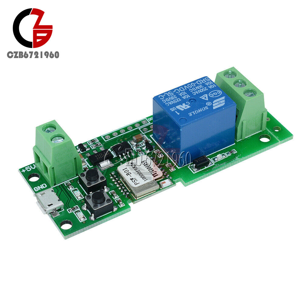 WiFi Wireless Smart Switch Relay Module 5V for Home Apple Android APP