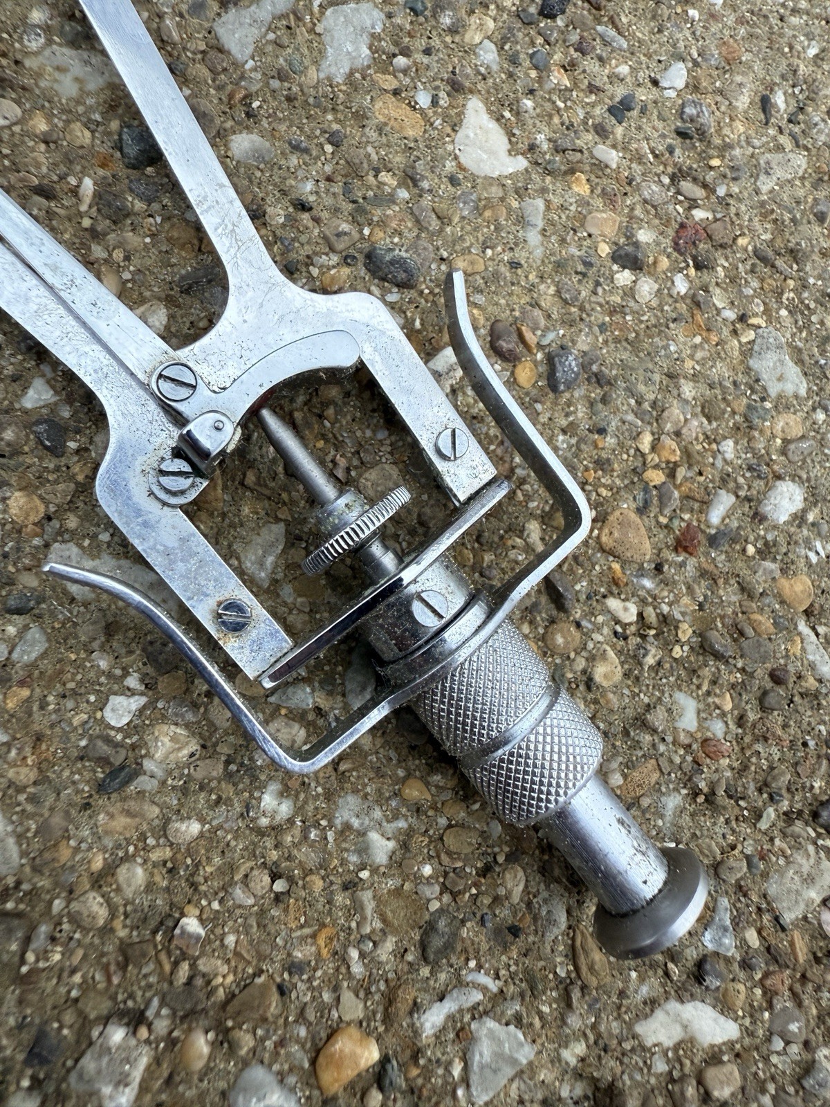 Vintage Riester Schiotz Tonometer for Optometry, in Case