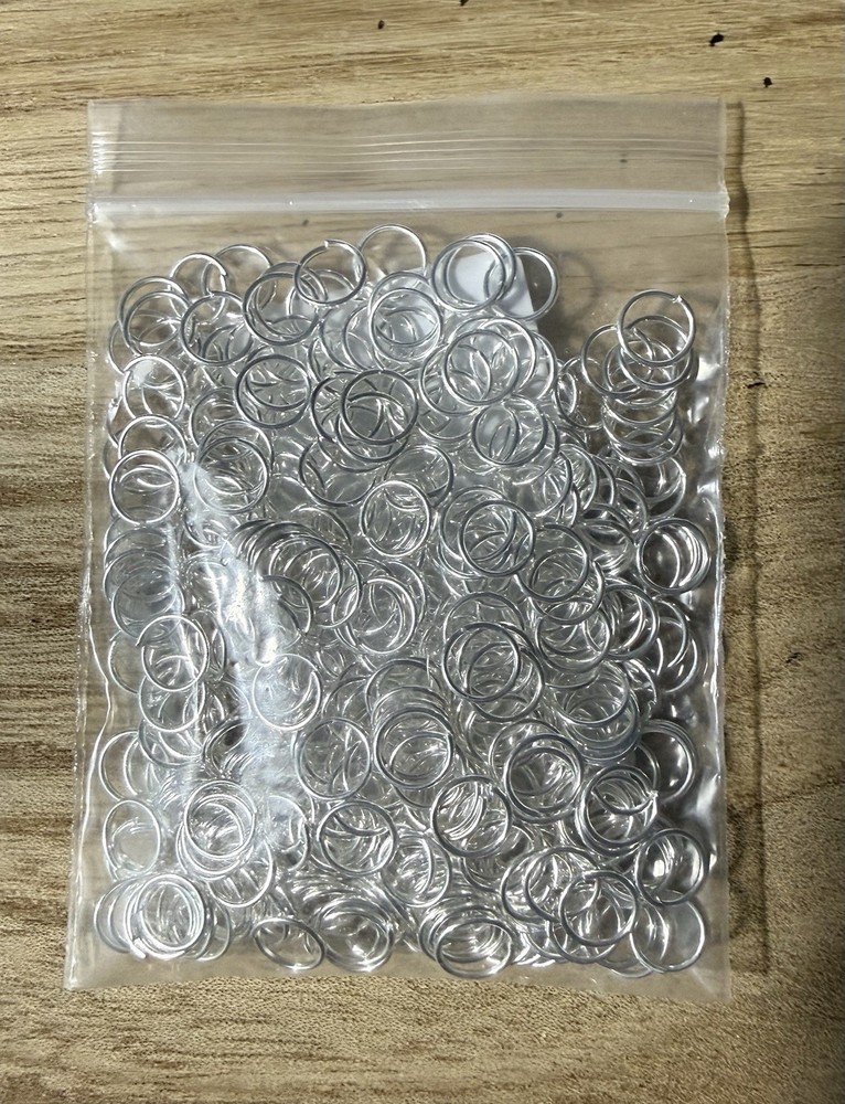 7mm Silver Open Jump Ring - A0033