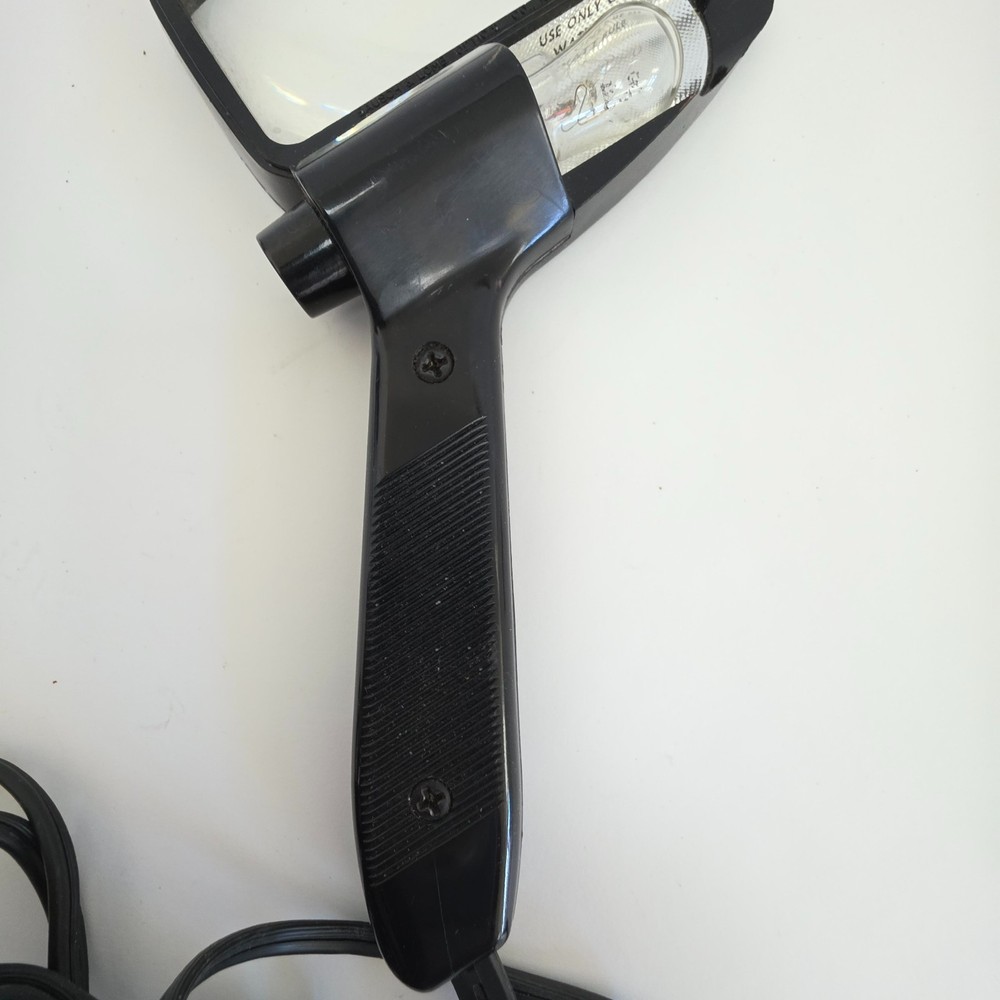 Vintage Bausch & Lomb Illuminated Rectangular Reader Lighted Magnifying Glass