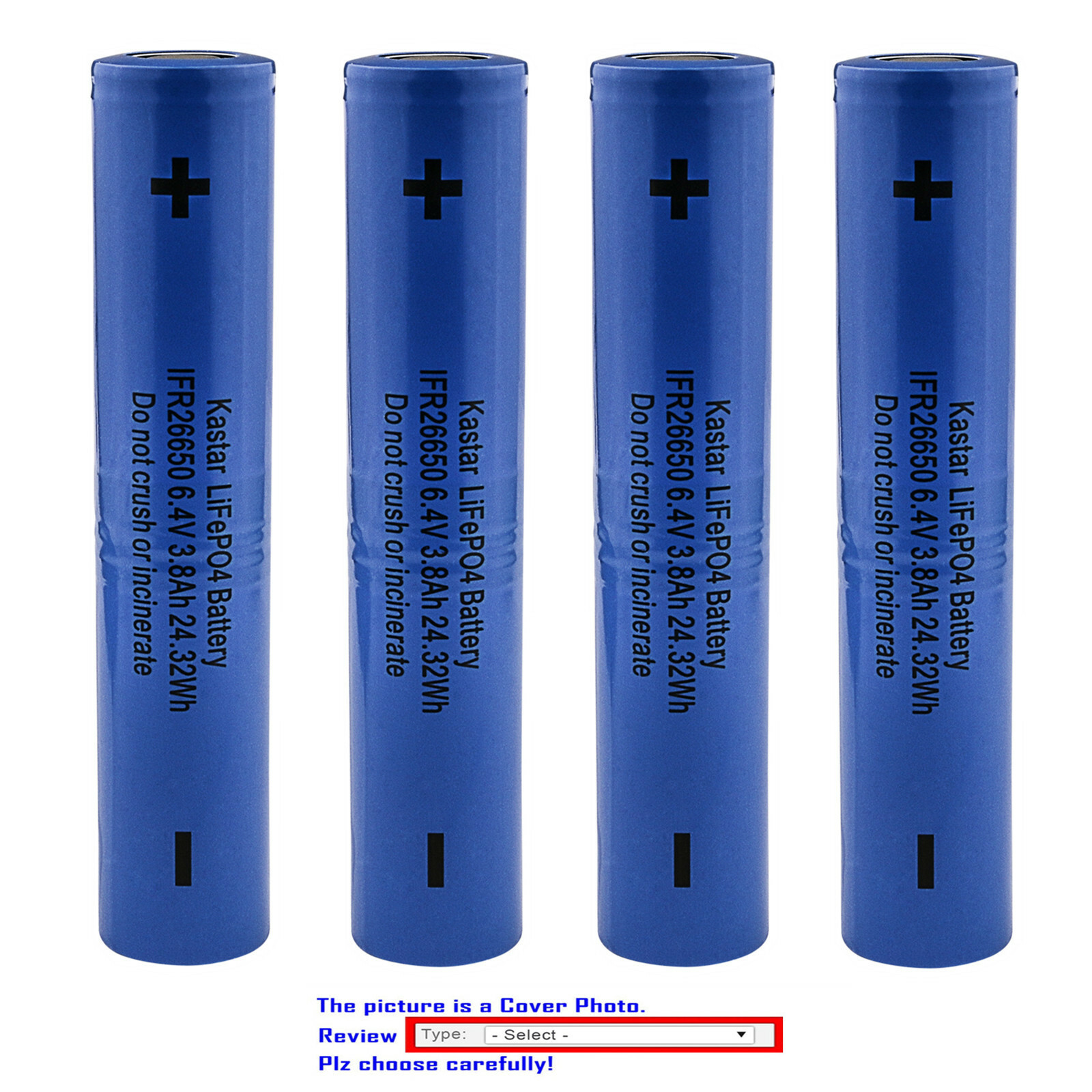 Kastar Battery for MagLite ML150LR(X) Rechargeable LED Fast-Charging Flashlight