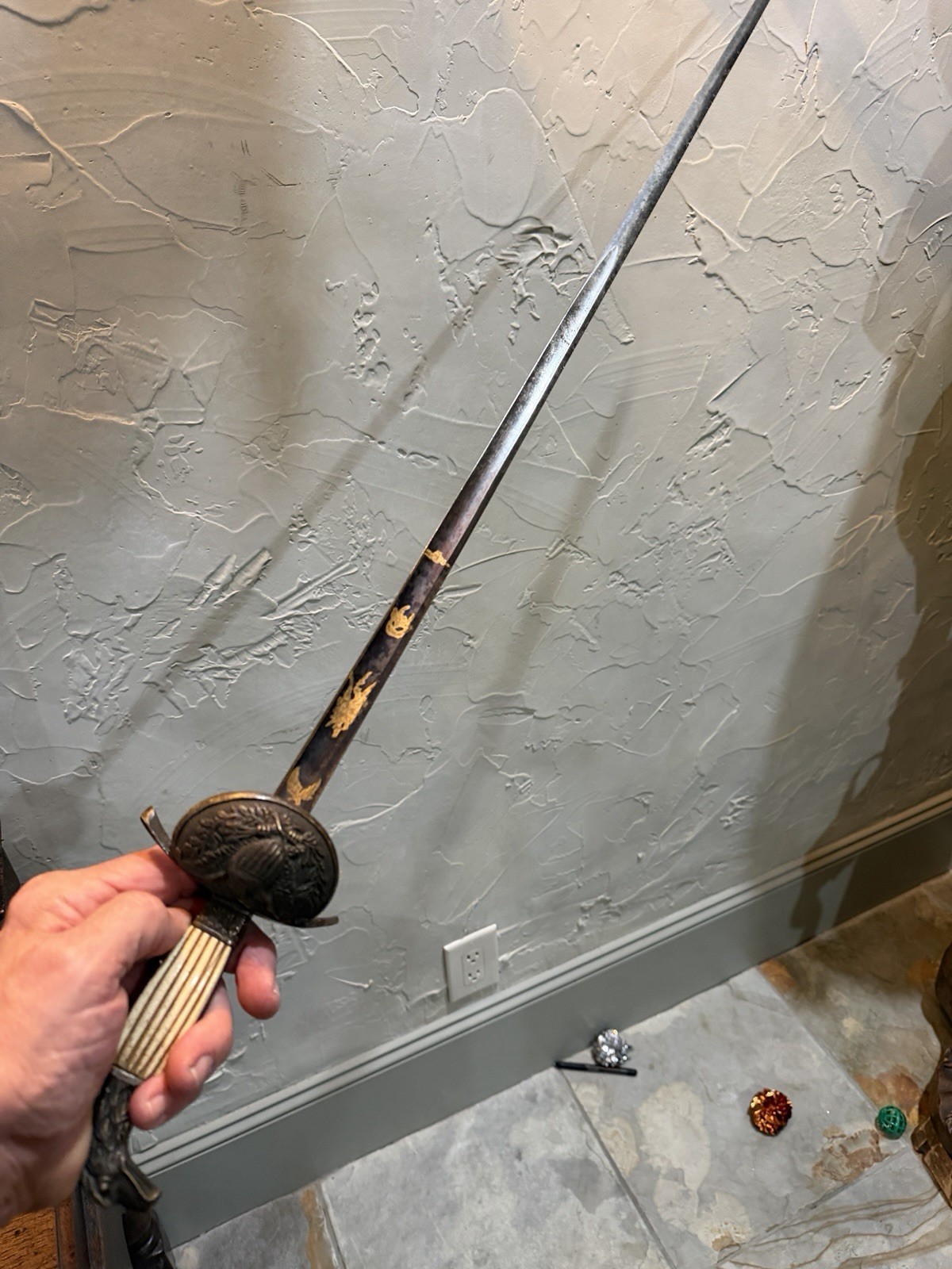 Early U.S. 1840’s Eagle Head Sword
