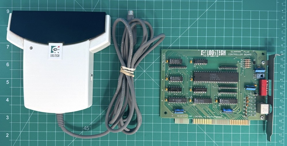 Logitech ScanMan & Plus Controller Card B5N-1706 860004-01 200074-00 1989