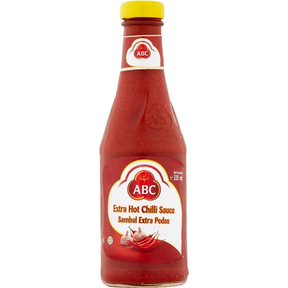 ABC Extra Hot Chilli Sauce 340ml