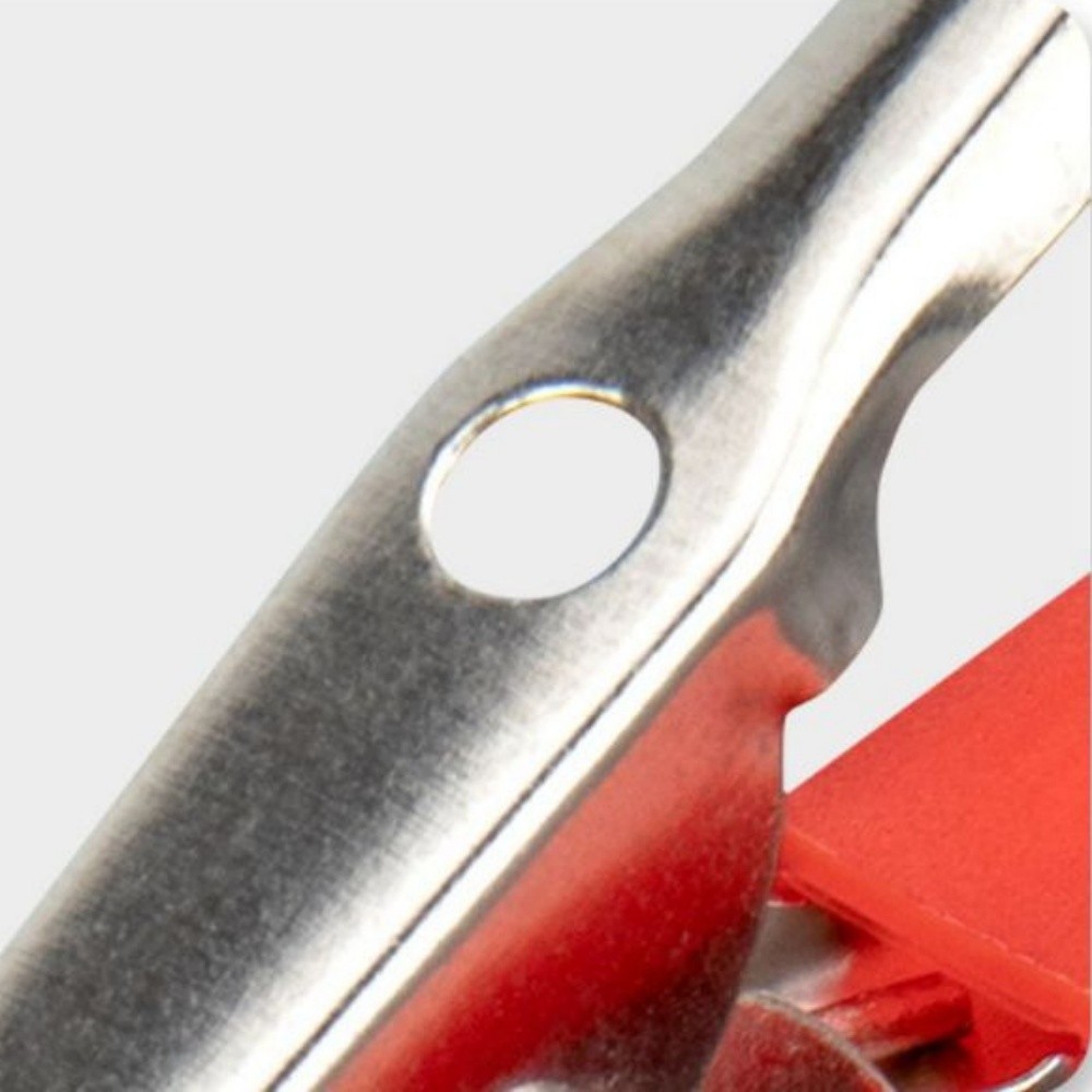 20 Pcs Nickel Plating Crocodile Clip Set Strong Spring For Electrical Testing