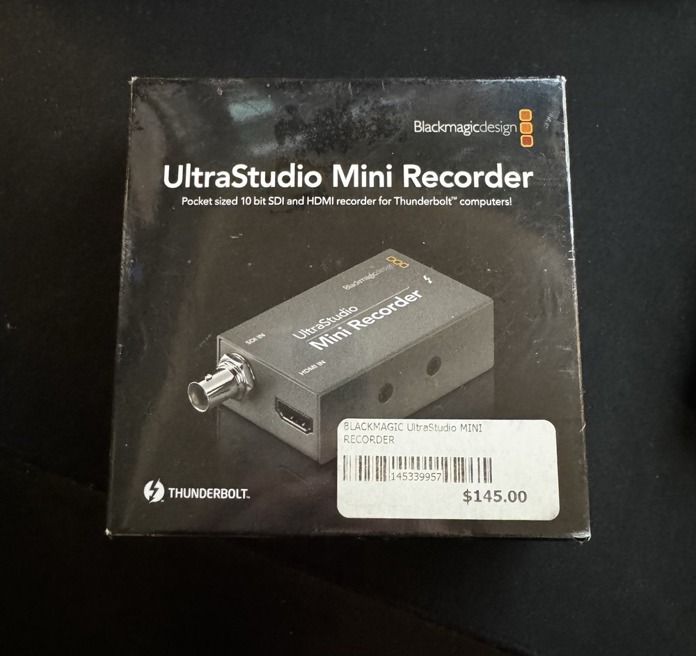 Blackmagic Design UltraStudio Mini Recorder - BMD-BDLKULSDZMINREC